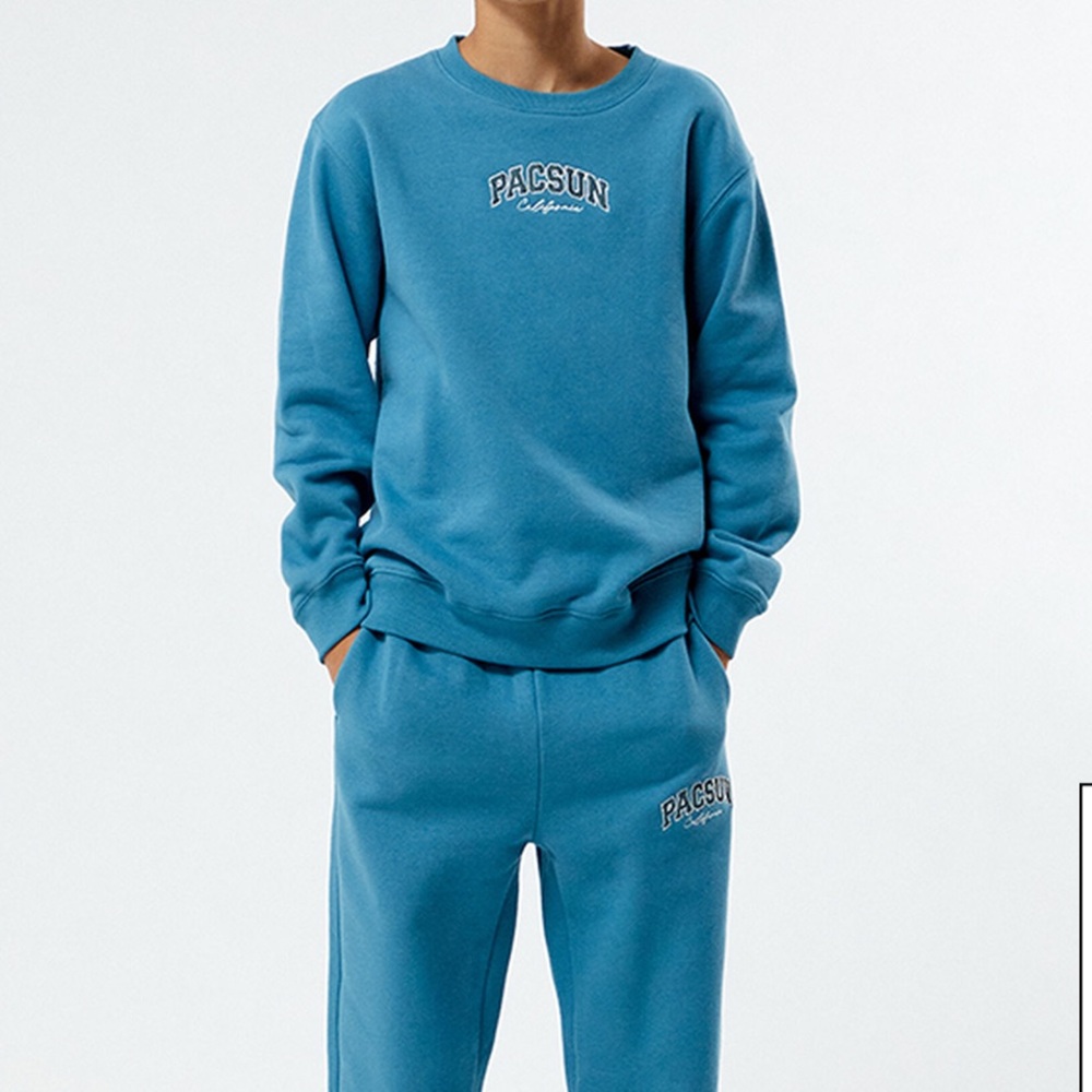PacSun Blue Kids Matching Set size 6/7